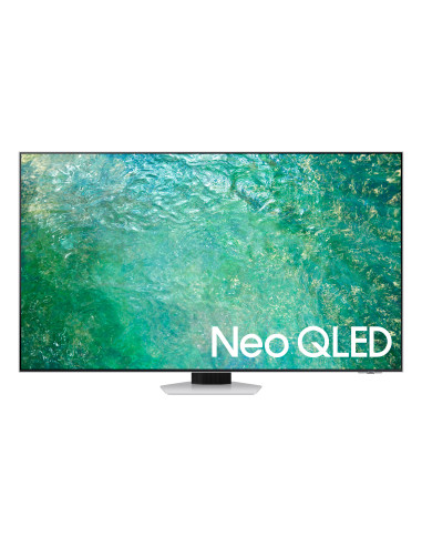 Samsung Series 8 TV QE55QN85CATXZT Neo QLED 4K, Smart TV 55" Processore Neural Quantum 4K, Dolby Atmos e OTS, Bright Silver 2023