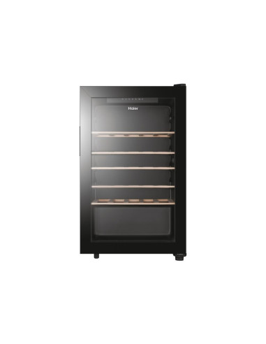 Haier Wine Bank 50 Serie 3 HWS33GG Cantinetta vino con compressore Libera installazione Nero 33 bottiglia bottiglie