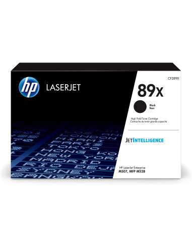 HP Cartuccia toner nero originale LaserJet 89X ad alta capacità