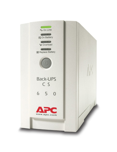 APC Back-UPS gruppo di continuità (UPS) Standby (Offline) 0,65 kVA 400 W 4 presa(e) AC