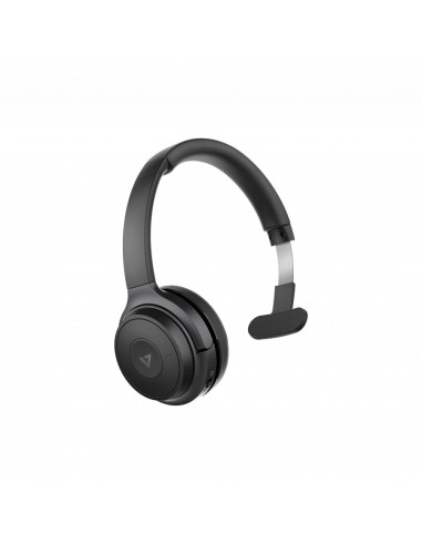 V7 HB605M cuffia e auricolare Wireless Portatile Ufficio USB tipo-C Bluetooth Nero, Grigio