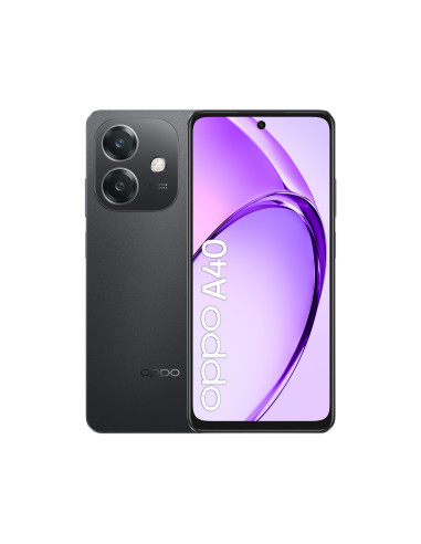 OPPO A40 Smartphone, Fotocamera AI 50MP, Selfie 5MP, Display 6.67” 90HZ LCD HD+, 5100mAh, RAM 12 GB (6+6) + ROM 128GB, IP54,