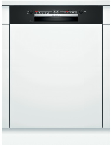 Bosch Serie 2 SMI2ITB33E Lavastoviglie da incasso con frontalino 60 cm nero Classe E