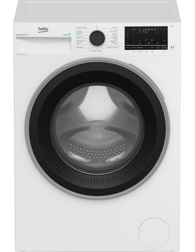 Beko BWT3104S lavatrice Caricamento frontale 10 kg 1400 Giri min Nero, Bianco