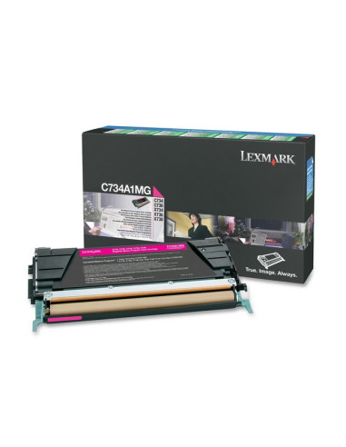 Lexmark C734A1MG cartuccia toner 1 pz Originale Magenta