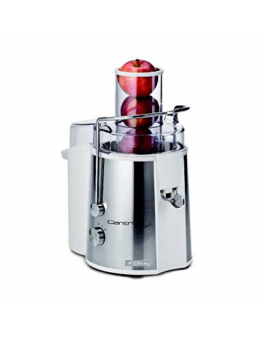 Ariete 173 Centrika Metal - Centrifuga per estrarre succo di frutta e verdura - Beccuccio salvagoccia - Acciaio Inox - 700 Watt