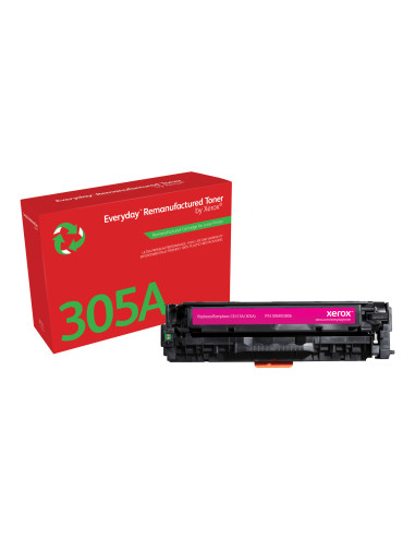 Everyday Toner rigenerato ™ di Xerox Magenta compatibile con HP 305A (CE413A), Capacità standard