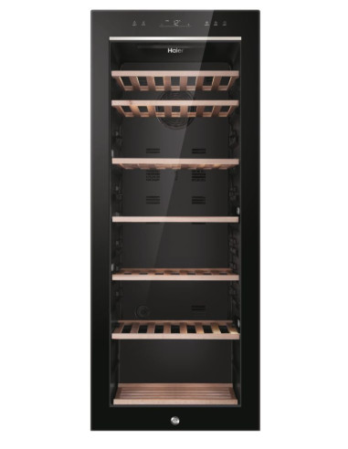 Haier Wine Bank 50 Serie 5 HWS84GA Cantinetta vino con compressore Libera installazione Nero 84 bottiglia bottiglie