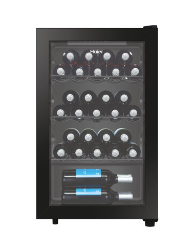 Haier Wine Bank 50 Serie 3 HWS31GGE Cantinetta vino con compressore Libera installazione Nero 31 bottiglia bottiglie