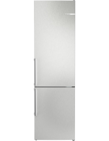 Bosch Serie 4 KGN39VLCT Frigorifero combinato da libera installazione 203 x 60 cm Metal look Classe C