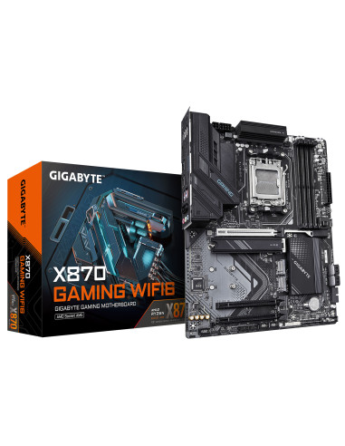 GIGABYTE X870 GAMING WIFI6 Scheda Madre - Supporta CPU AMD Ryzen 9000, 8+2+2 fasi VRM, fino a 8000MHz DDR5 (OC), 1xPCIe 5.0 +