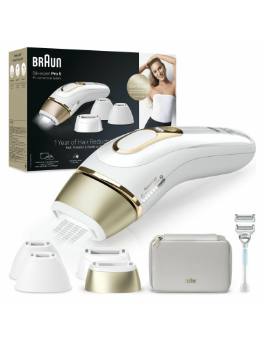 Braun Silk-expert Pro Epilatore Luce Pulsata Silk·expert Pro 5, Epilazione A Casa Tua, Con Custodia, Rasoio Donna Venus, 4