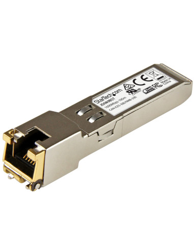 StarTech.com Modulo SFP compatibile con HPE JD089B - 1000BASE-T -SFP a RJ45 Cat6 Cat5e - 1GE Gigabit Ethernet SFP - RJ-45 100m