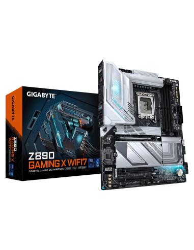 GIGABYTE Z890 GAMING X WIFI7 Scheda Madre - Supporta CPU Intel Core Ultra (Serie 2), VRM a 16+1+2 fasi, fino a 8800MHz DDR5