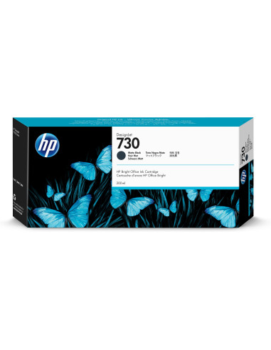 HP Cartuccia di inchiostro nero opaco DesignJet 730 da 300 ml