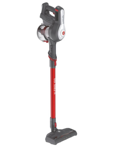 Hoover HF122GPT 011 Aspirapolvere a bastone Batteria Secco Ciclonico, Tessuto Senza sacchetto 0,9 L 170 W Titanio