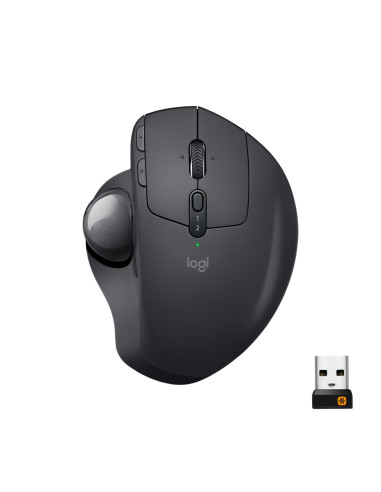 Logitech MX Ergo mouse Ufficio Mano destra RF senza fili + Bluetooth Trackball 440 DPI