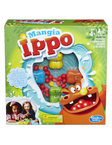 Hasbro Gaming Mangia Ippo (gioco in scatola, Gaming)