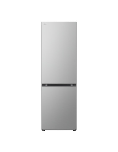 LG GBV3100CPY Frigorifero combinato, Classe C, 344L, Fresh Converter, Porte piatte, Argento