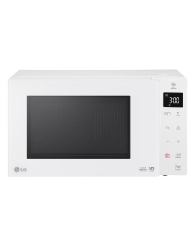 LG MH6336GIH Microonde 23 litri, 1000W, Grill, Smart Inverter, Bianco