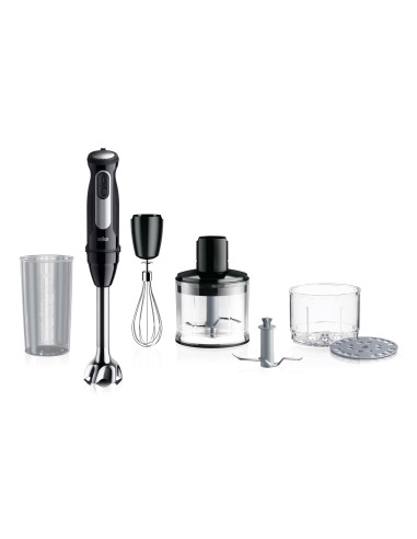 Braun MultiQuick 5 MQ55.254MBK 0,5 L Frullatore ad immersione 1000 W Nero, Acciaio inox