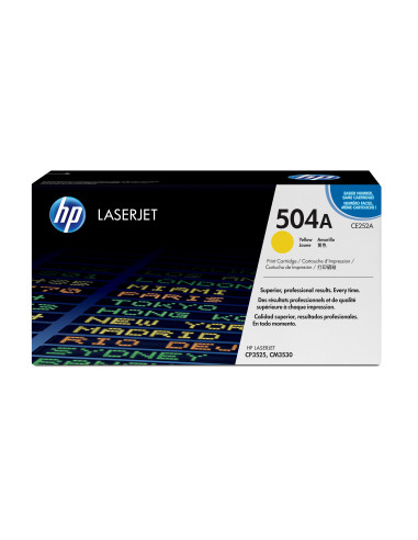 HP Cartuccia Toner originale giallo LaserJet 504A