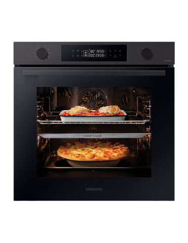 Samsung NV7B4440VBB Forno ad incasso Dual Cook Serie 4 76 L A+ Black Inox