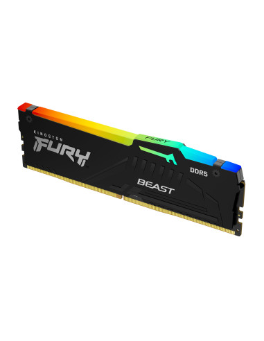 Kingston Technology FURY Beast 32 GB 6000 MT s DDR5 CL40 DIMM RGB XMP