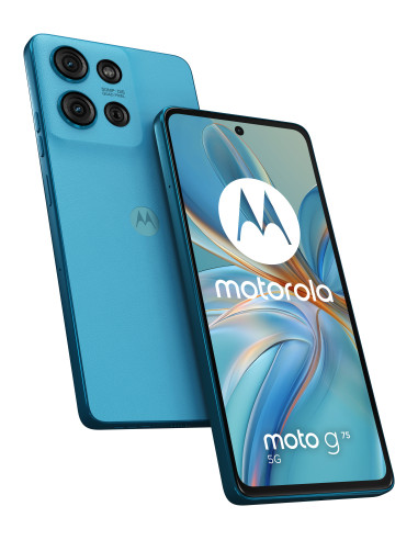 Motorola moto G75 5G 17,2 cm (6.78") Dual SIM ibrida Android 14 USB tipo-C 8 GB 256 GB 5000 mAh Blu