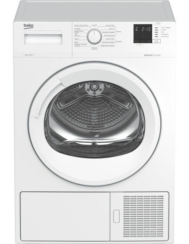 Beko DRX823W asciugatrice Libera installazione Caricamento frontale 8 kg A++ Bianco