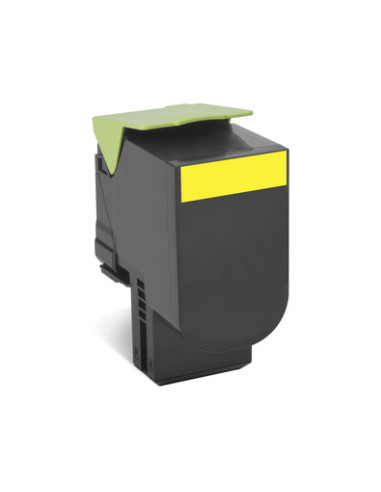 Lexmark 702Y R cartuccia toner 1 pz Originale Giallo