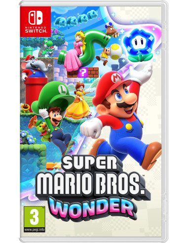 Nintendo Super Mario Bros. Wonder Standard Tedesca, DUT, Inglese, ESP, Francese, ITA, Giapponese, Coreano, Portoghese, Russo