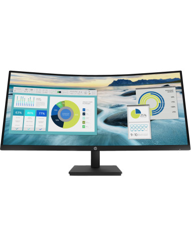 HP P34hc G4 Monitor PC 86,4 cm (34") 3440 x 1440 Pixel Quad HD LED Nero