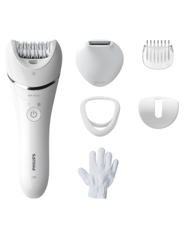 Philips Epilator Series 8000 BRE715 00 Epilatore Wet & Dry