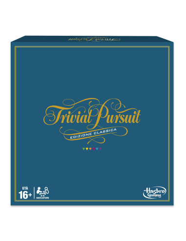 Hasbro Gaming Trivial Pursuit , gioco in scatola, sfida trivial, da 16 anni in su, per 2-6 giocatori