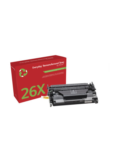 Everyday Toner rigenerato ™ di Xerox Mono compatibile con HP 26X (CF226X), High capacity