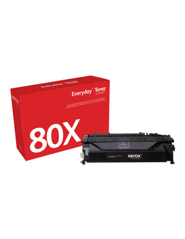 Everyday Toner ™ di Xerox Nero compatibile con HP 80X (CF280X), High capacity