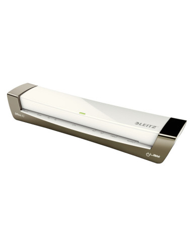 Leitz iLAM Laminator Office A3 Plastificatrice a caldo 400 mm min Argento, Bianco