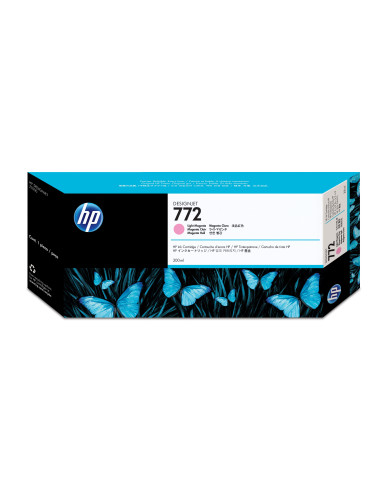 HP Cartuccia inchiostro magenta chiaro DesignJet 772, 300 ml