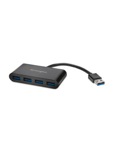 Kensington Hub a 4 porte USB 3.0 UH4000 - Nero