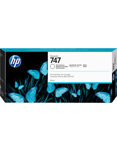 HP Cartuccia di inchiostro 747 DesignJet Gloss Enhancer da 300 ml