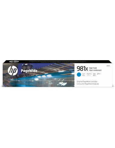 HP Cartuccia ciano originale ad alta capacità 981X PageWide