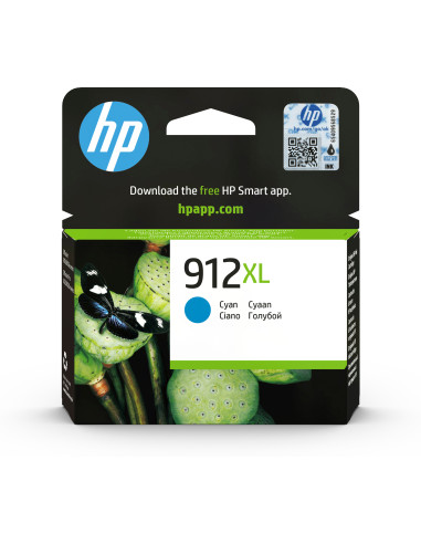 HP Cartuccia di inchiostro ciano originale 912XL ad alta capacità