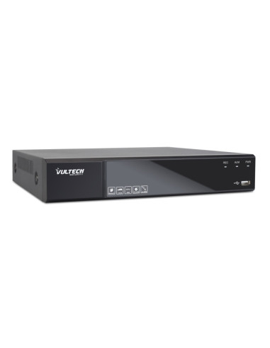 Vultech Security Network Video Recorder 16 Canali PoE - 8MP - H.265+