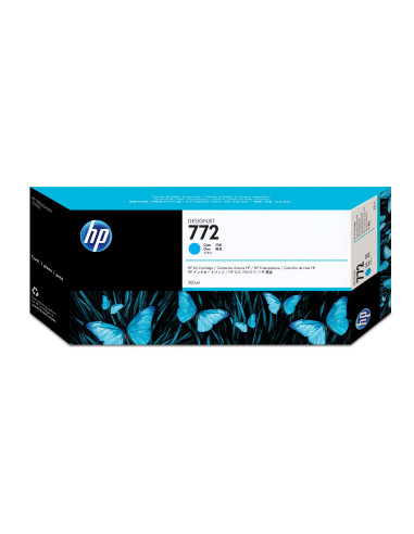 HP Cartuccia inchiostro ciano DesignJet 772, 300 ml