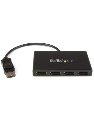 StarTech.com Hub MST DisplayPort a 4 Porte - Adattatore Multi-Monitor DP 1.2 - Sdoppiatore\Splitter Video DisplayPort 1080p per