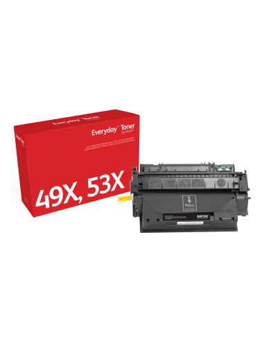 Everyday Toner ™ di Xerox Nero compatibile con HP 49X 53X (Q5949X  Q7553X), High capacity