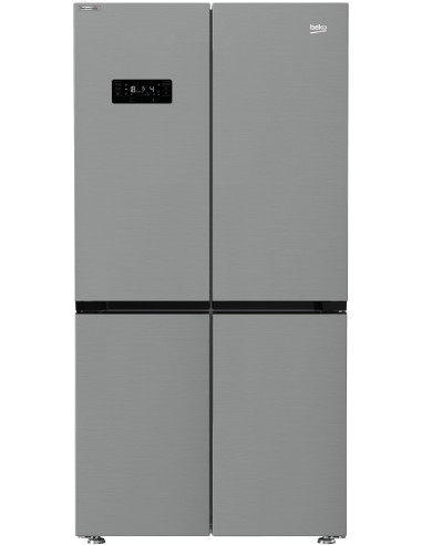 Beko GN1416240XPN frigorifero side-by-side Libera installazione 572 L E Acciaio inox