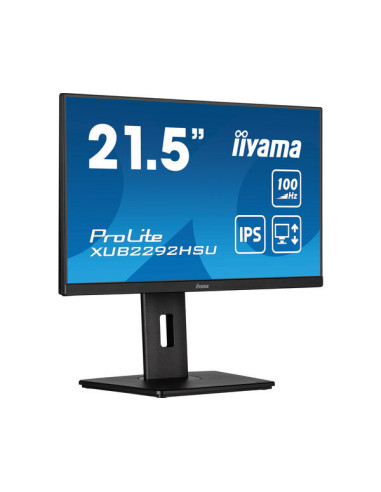 iiyama ProLite XUB2292HSU-B6 Monitor PC 55,9 cm (22") 1920 x 1080 Pixel Full HD LED Nero