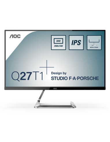 AOC Q27T1 Monitor PC 68,6 cm (27") 2560 x 1440 Pixel Quad HD LED Nero